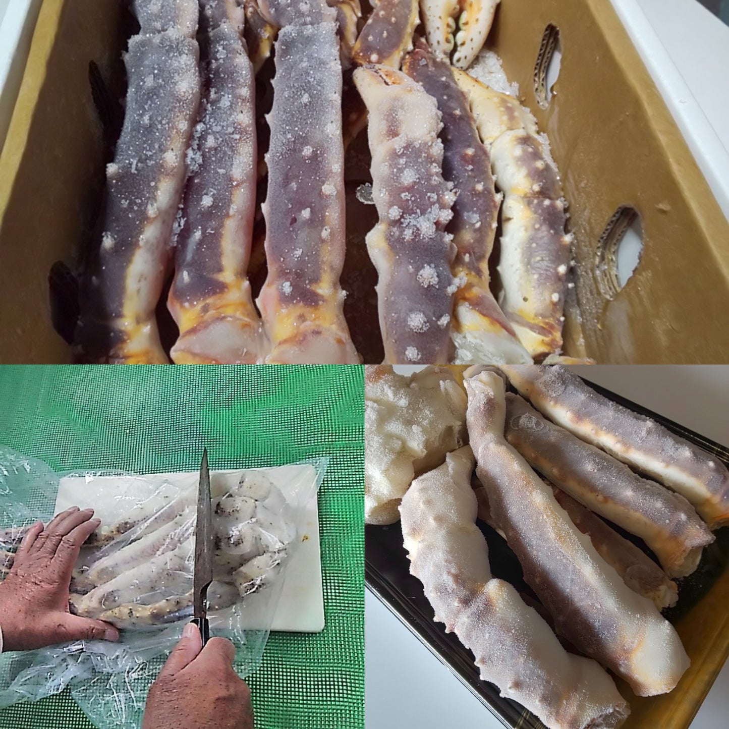 生冷凍タラバガニ 殻付 5L 約3肩 3kg 化粧箱入り