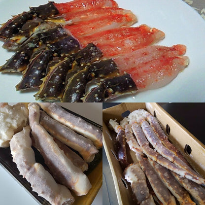 生冷凍タラバガニ 殻付 5L 2kg 約2肩 化粧箱入り